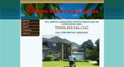 Desktop Screenshot of myrtlebeachgrassbusters.com
